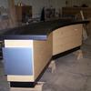 Display Counter with radius top.